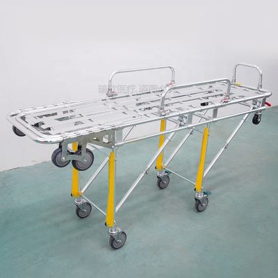 병원 구급차 트롤리 침대 OEM 의료 운송 스트레이커